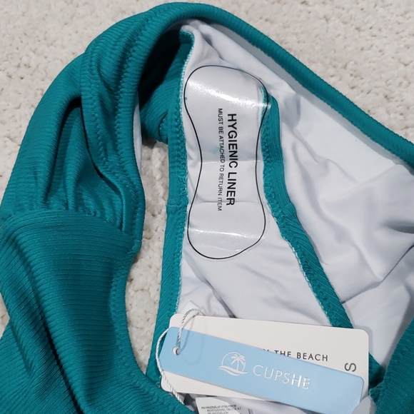 NWT Cupshe Teal Bikini Bottom - Picture 5 of 5